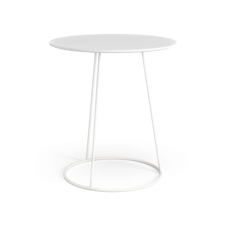 Stół Breeze blat gładki Ø46 cm, Biały Swedese