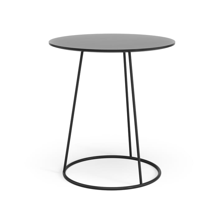 Stół Breeze blat gładki Ø46 cm, Czarny Swedese