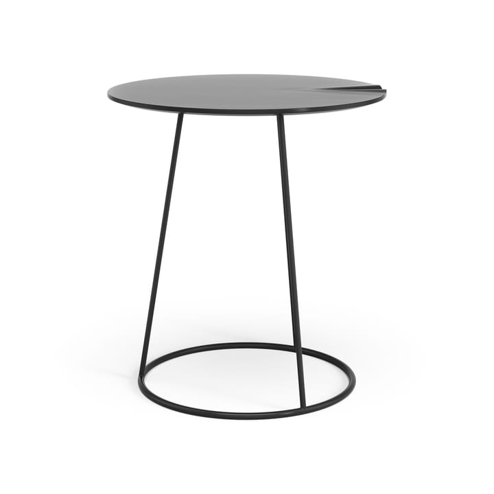 Stół Breeze z falą Ø46 cm, Czarny Swedese