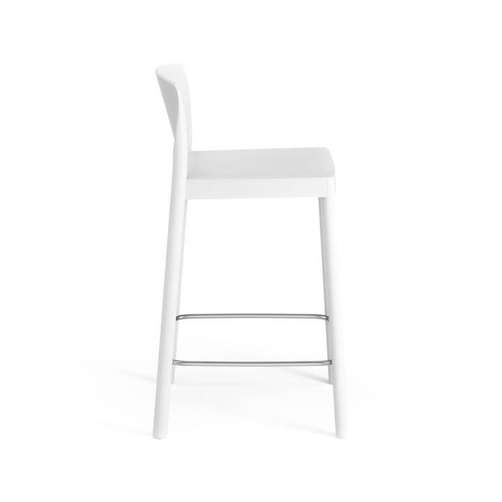 Stołek barowy Grace 63 cm, Jesion biały, glazurowany Swedese