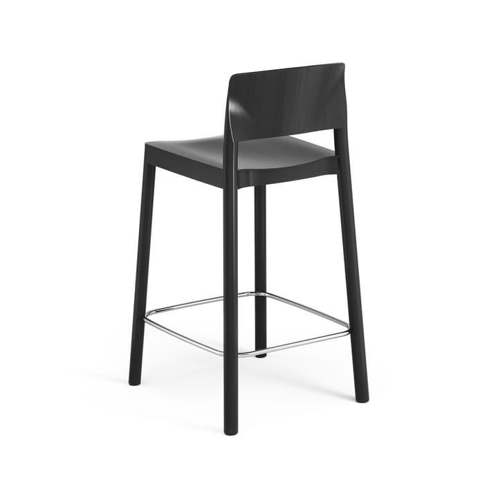 Stołek barowy Grace 63 cm, Jesion czarny glazurowany Swedese