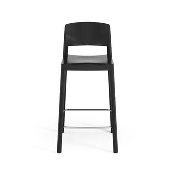 Stołek barowy Grace 63 cm - Jesion czarny glazurowany - Swedese