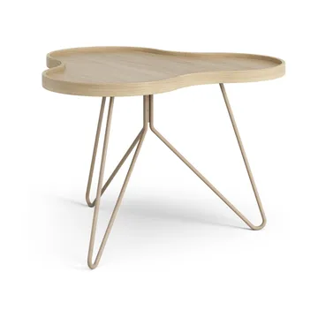 Stolik Flower mono 62x66 cm - H45 Lakierowany dąb-nutmeg RAL1019 - Swedese