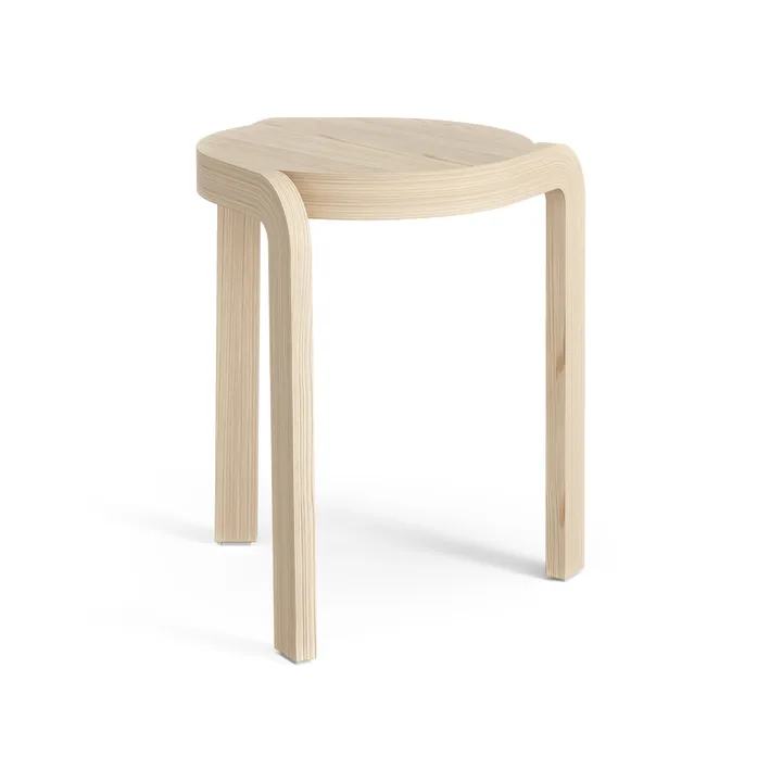Taboret okrągły Spin H44 cm - Jesion lakierowany, Ø32x44 cm - Swedese