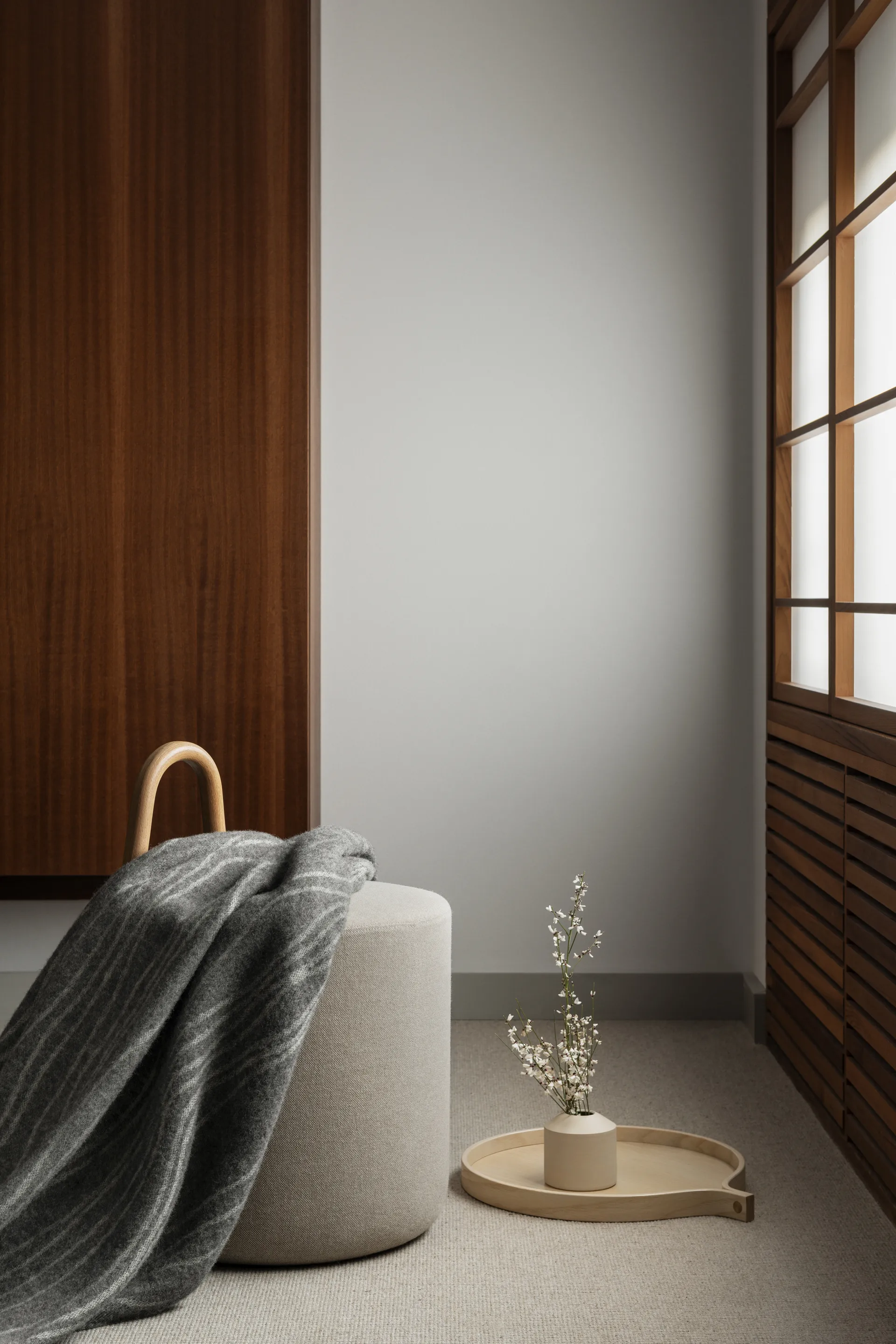 Taca Comma Ø40 cm, Jesion lakierowany Swedese