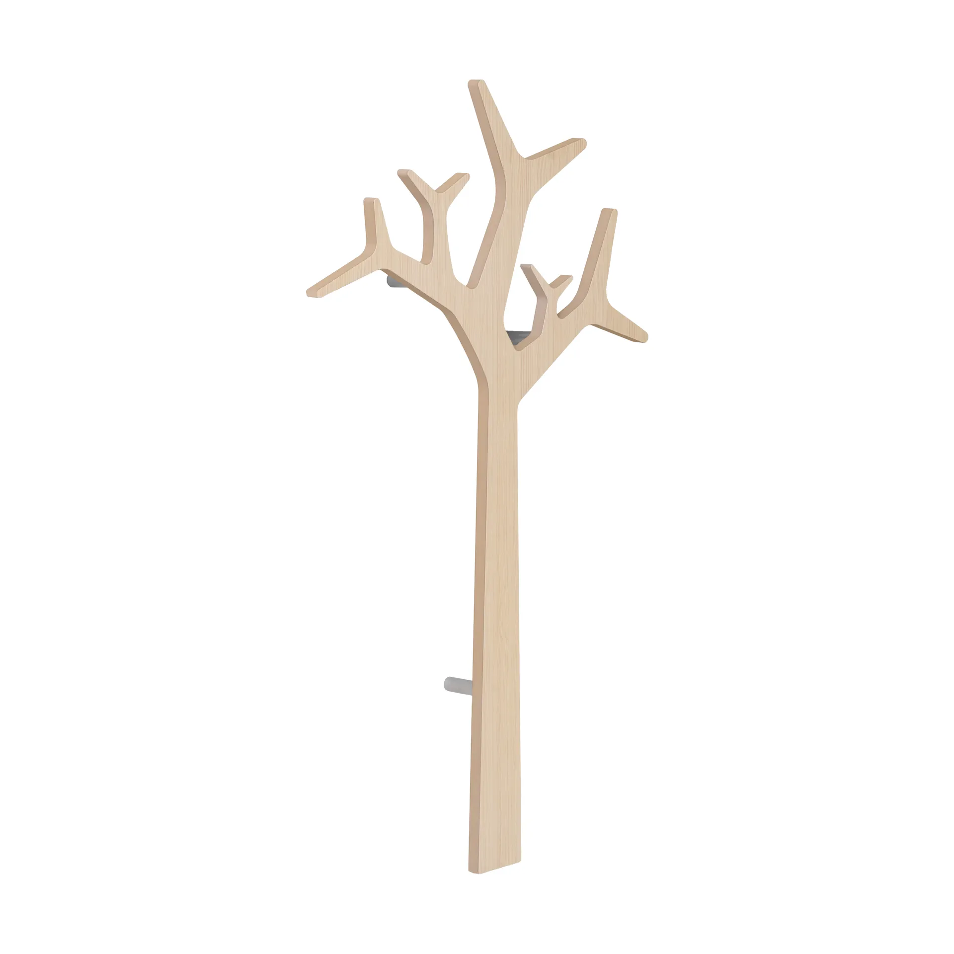 Wieszak ścienny na ubrania Tree Wall Special Edition 134 cm, Sosna bielona Swedese