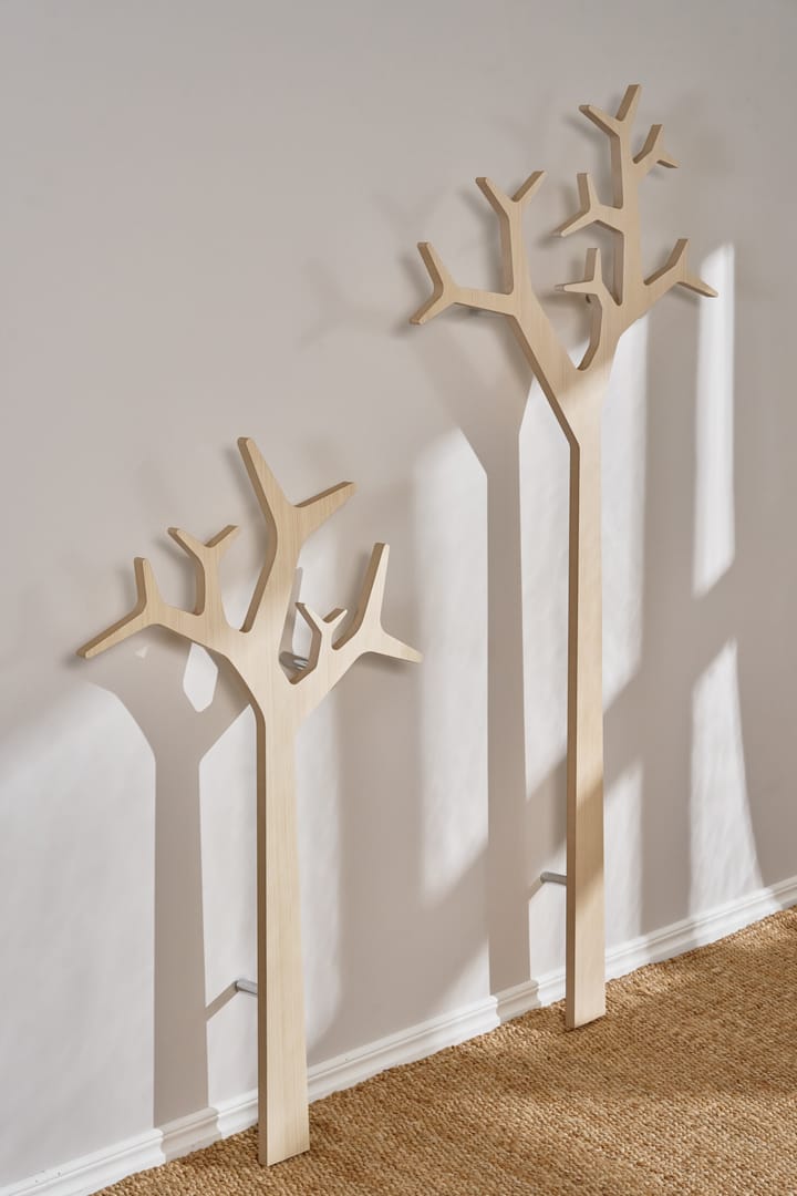 Wieszak ścienny na ubrania Tree Wall Special Edition 134 cm, Sosna bielona Swedese