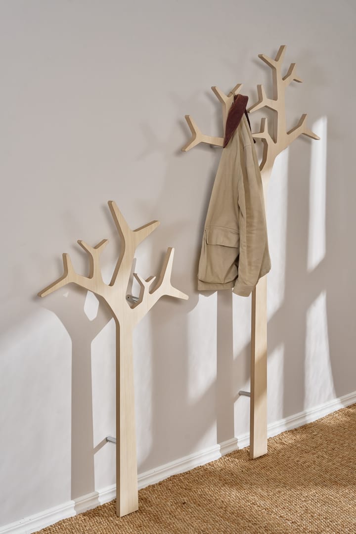 Wieszak ścienny na ubrania Tree Wall Special Edition 134 cm, Sosna bielona Swedese