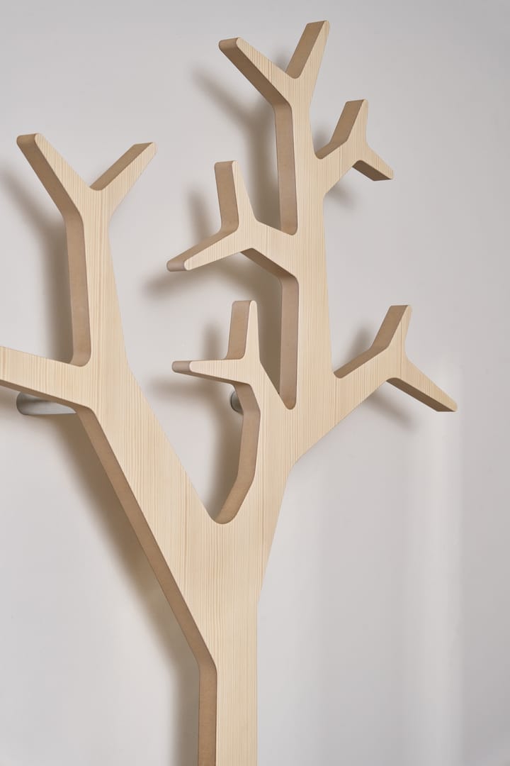 Wieszak ścienny na ubrania Tree Wall Special Edition 194 cm, Sosna bielona Swedese