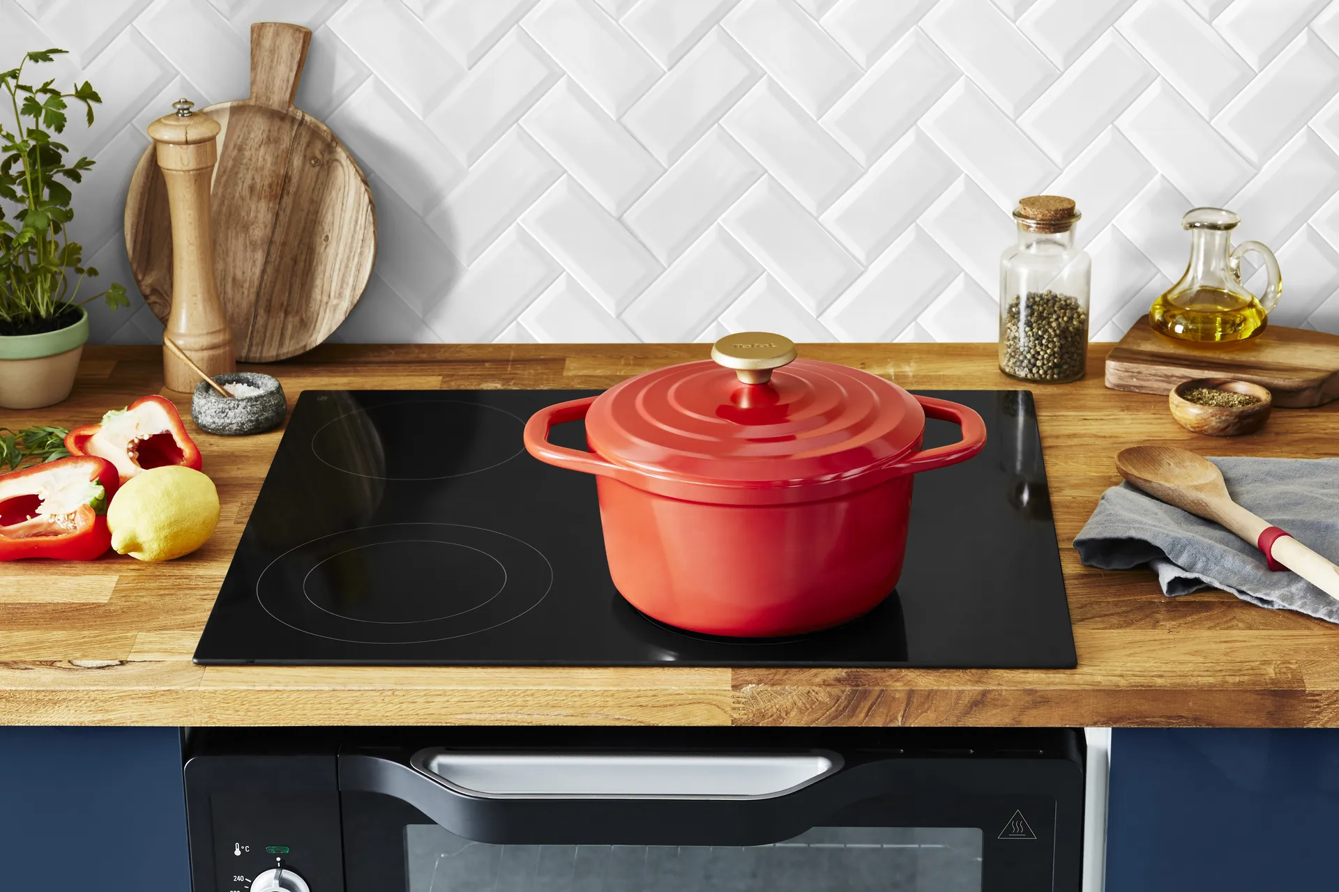 Garnek Air 3,1 l, Czerwony Tefal