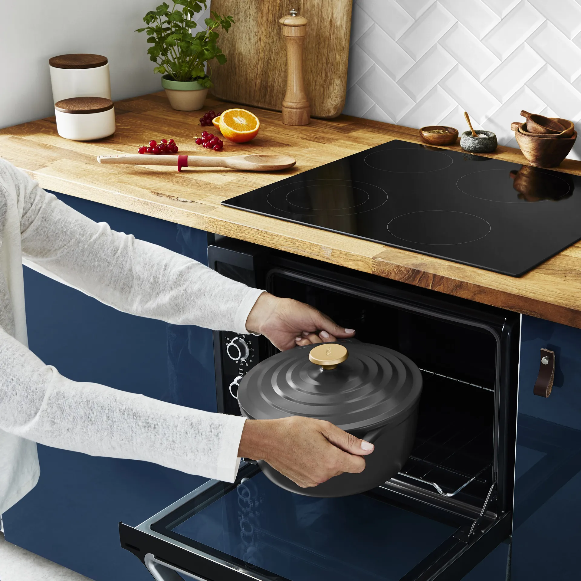 Garnek Air 4,7 l, Szary Tefal