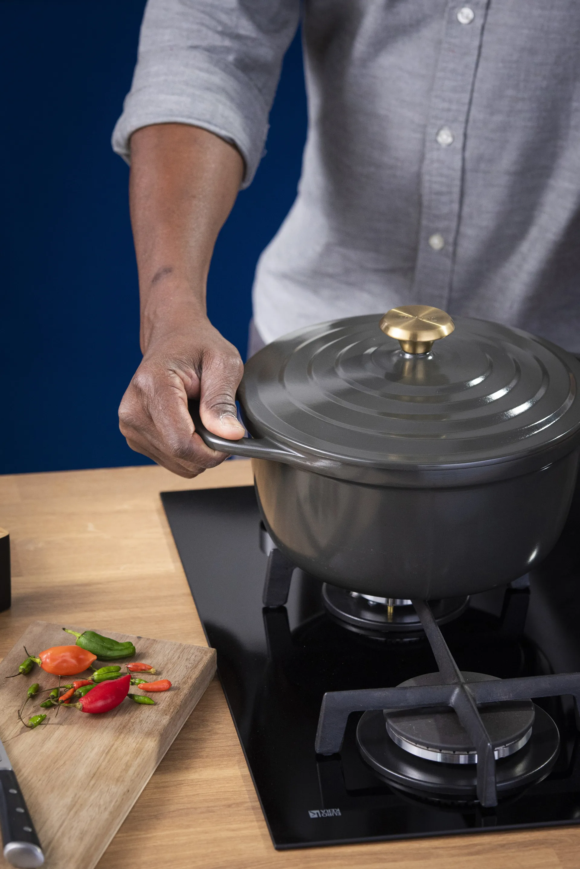 Garnek Air 4,7 l, Szary Tefal