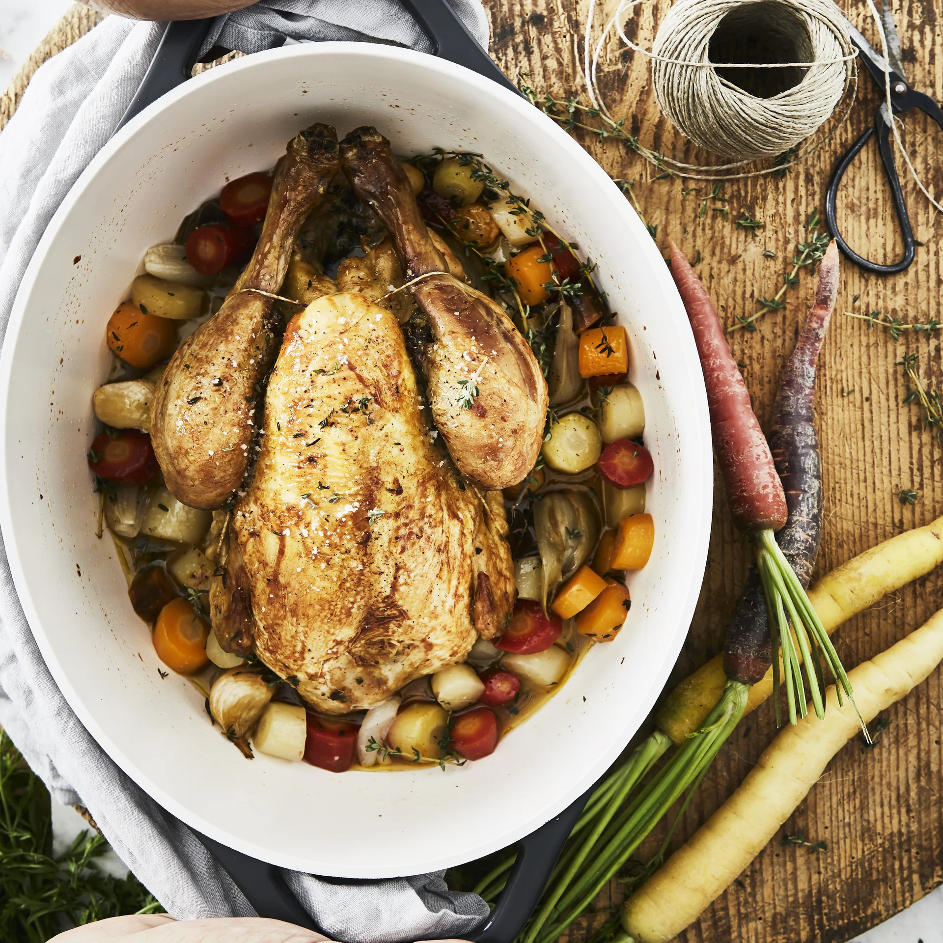 Garnek owalny Air 5,7 l, Szary Tefal