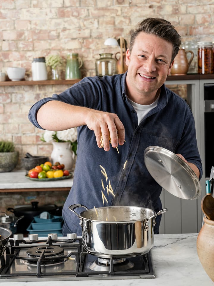 Jamie Oliver Cook's Classics zestaw rondli 7 szt. - Stal nierdzewna - Tefal