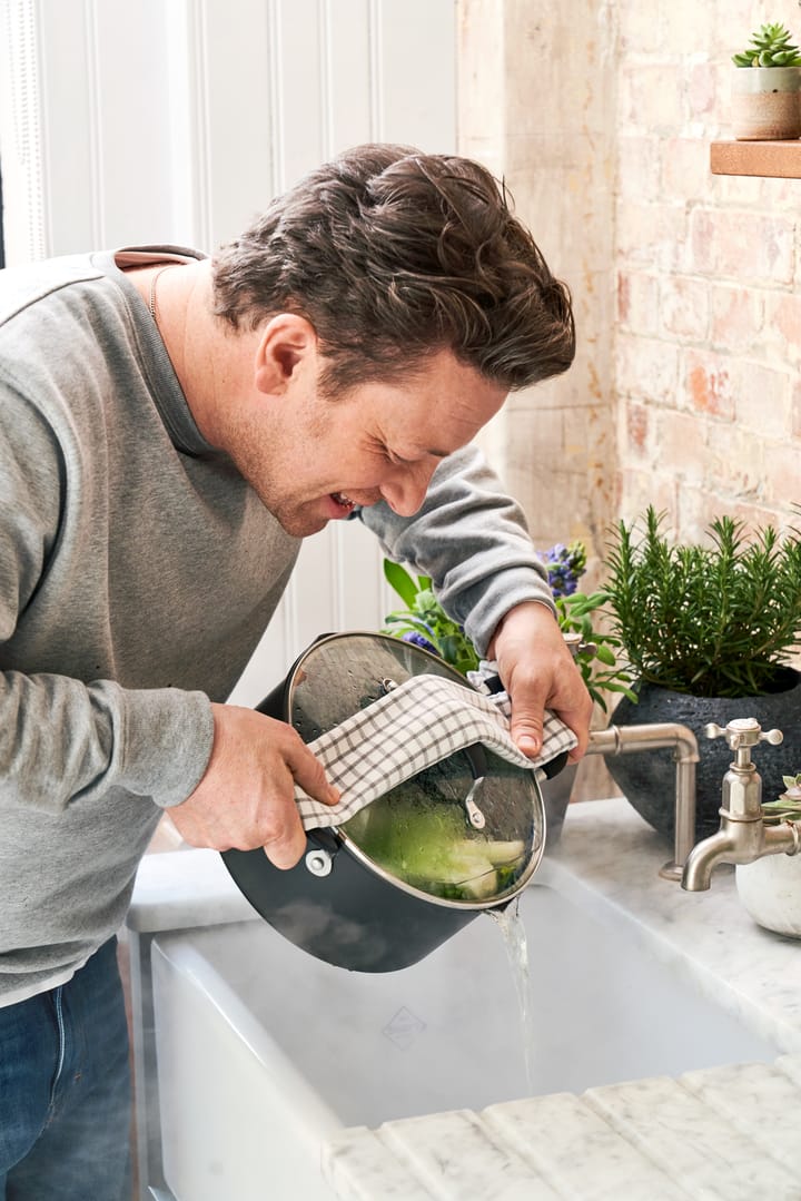 Jamie Oliver Quick & Easy garnek hard anodised, 3 L Tefal