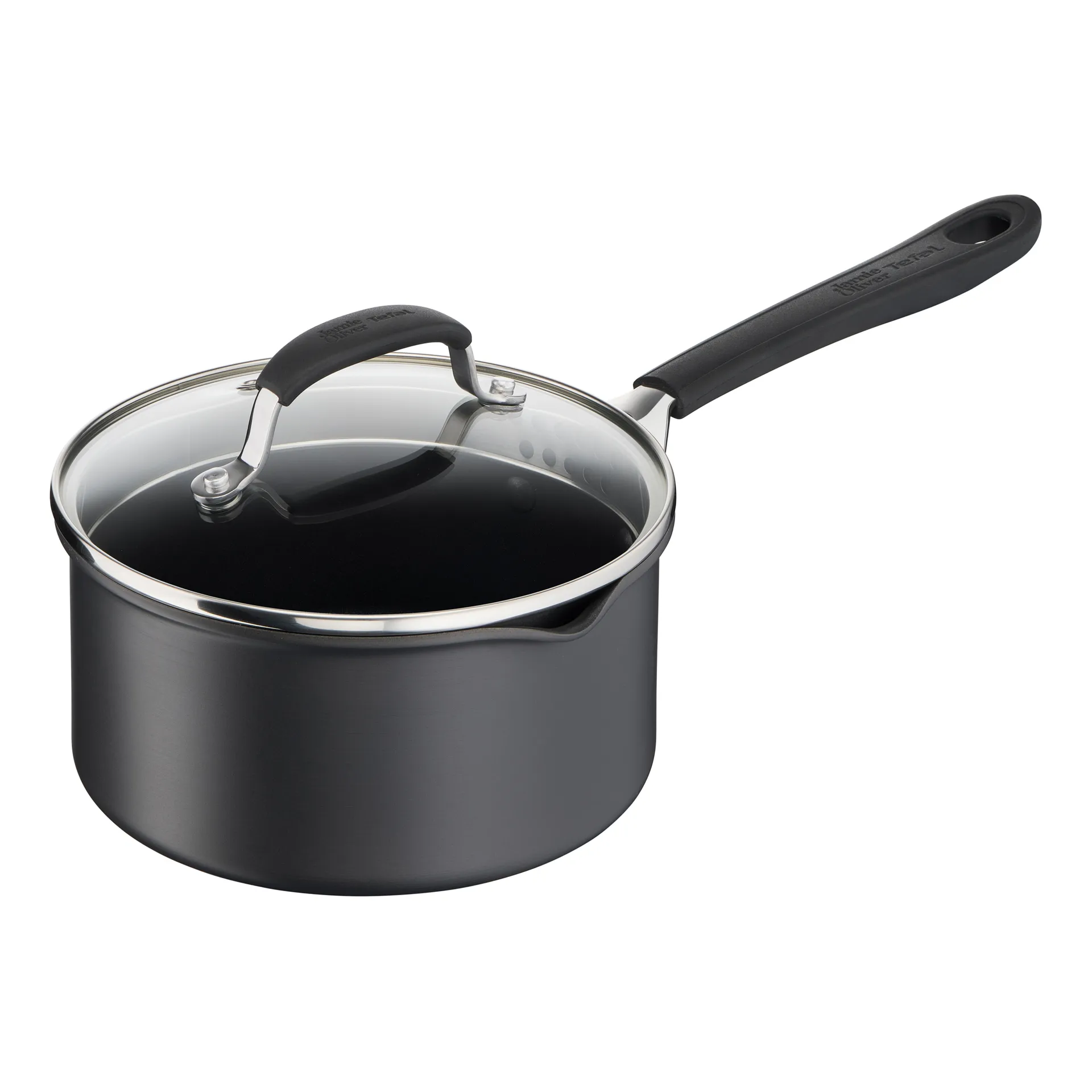 Jamie Oliver Quick & Easy rondel hard anodised, 2,1 L Tefal