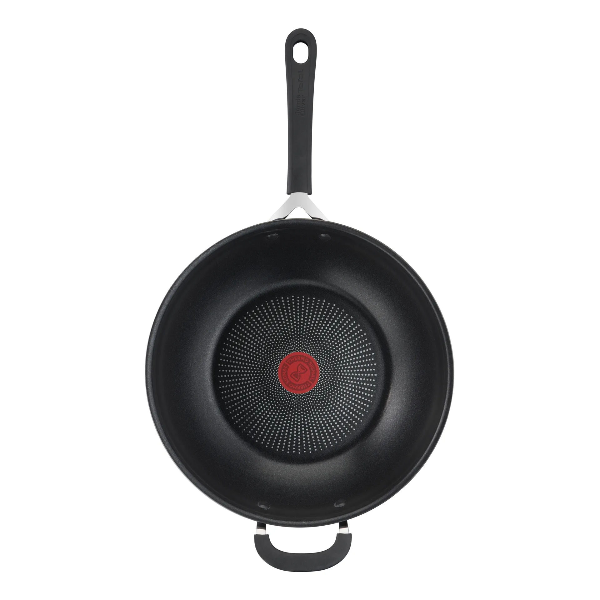 Jamie Oliver Quick & Easy wok patelnia hard anodised, 30 cm Tefal