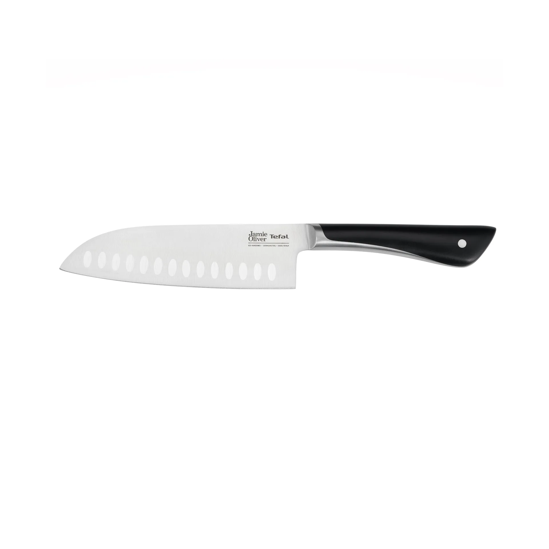 Jamie Oliver santoku nóż, Nierdzewny stal Tefal