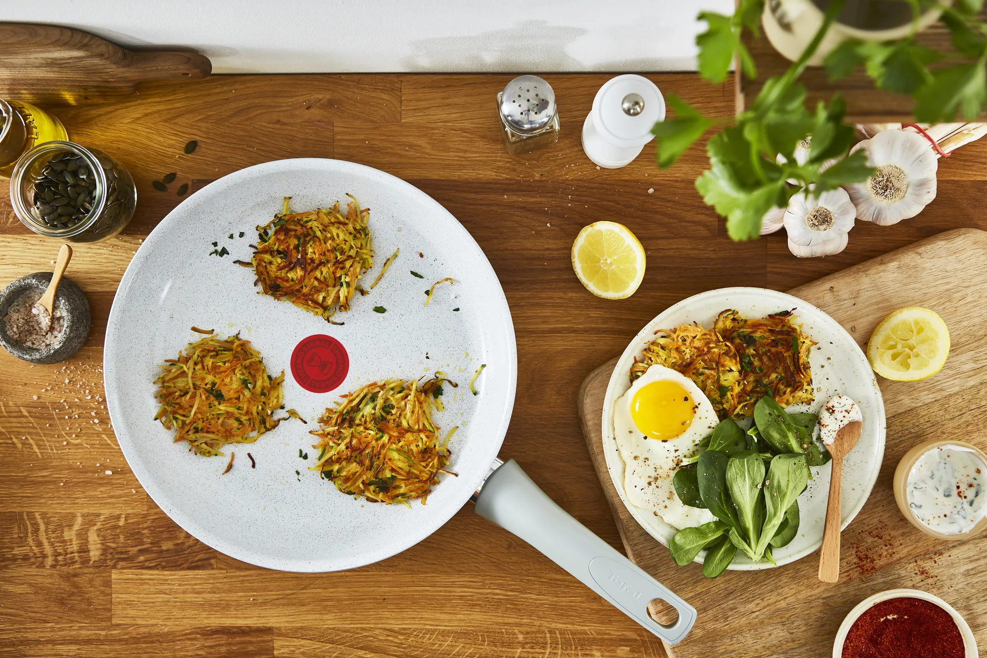 Natural chef patelnia szara, 28 cm Tefal