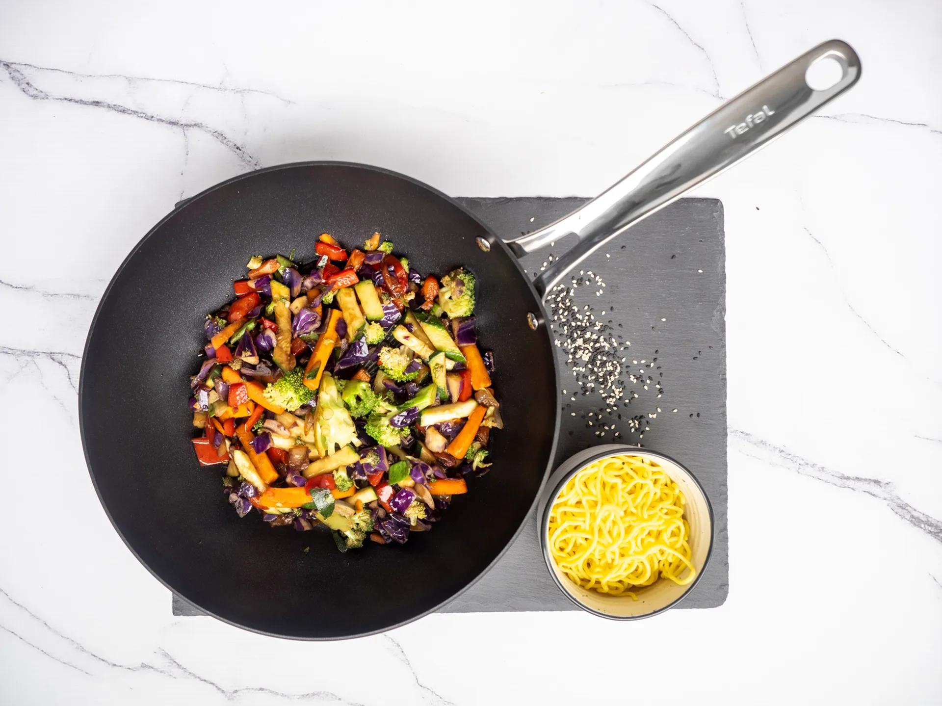 Patelnia wok Unlimited Premium, 28 cm Tefal