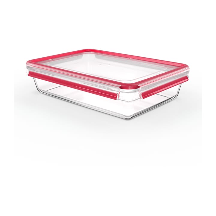 Szklane prostokątne pudełko na jedzenie MasterSeal Glas - 3 l - Tefal