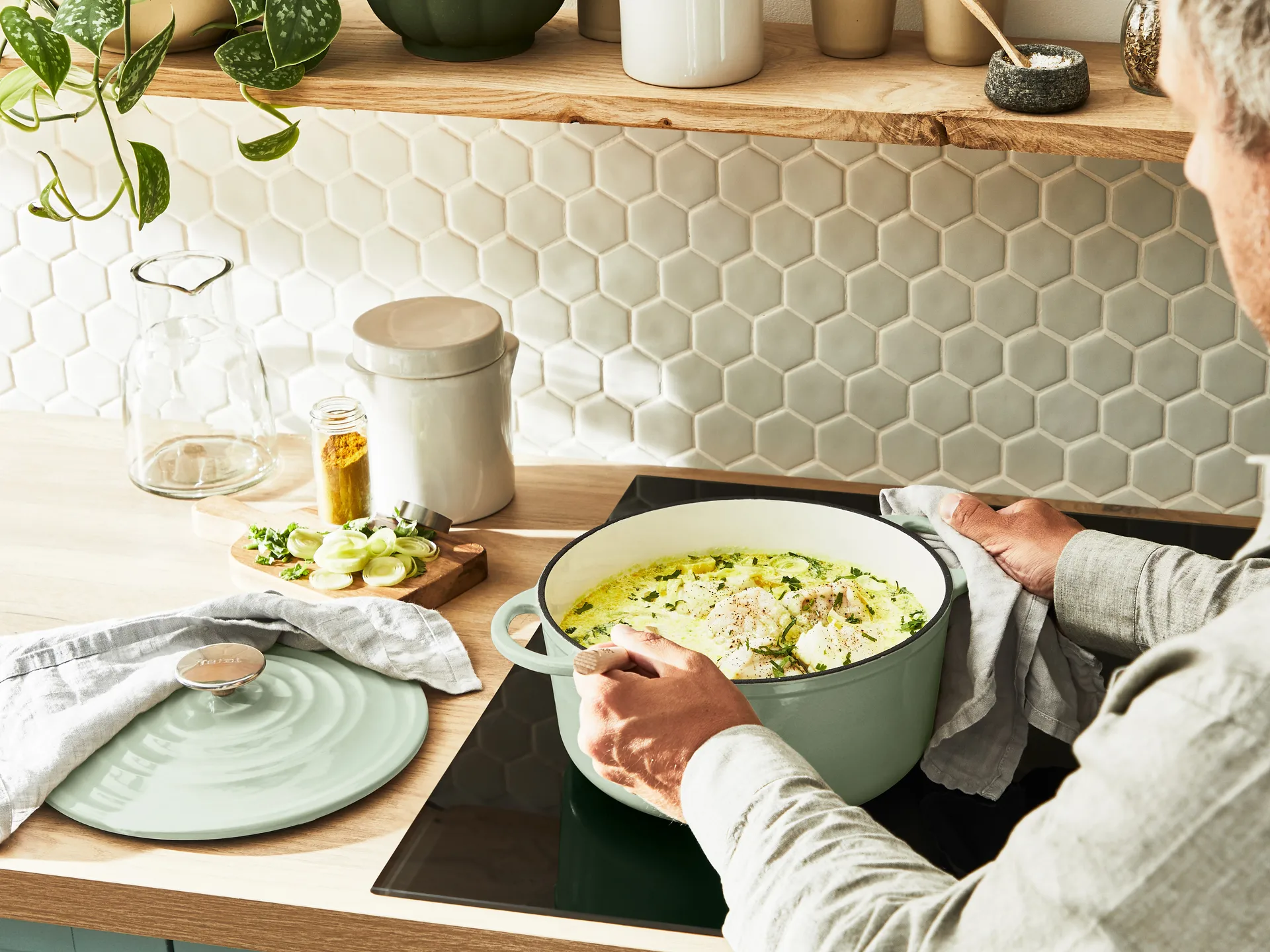 Tefal LOV zapiekanka owalna 5 L, Zielony Tefal