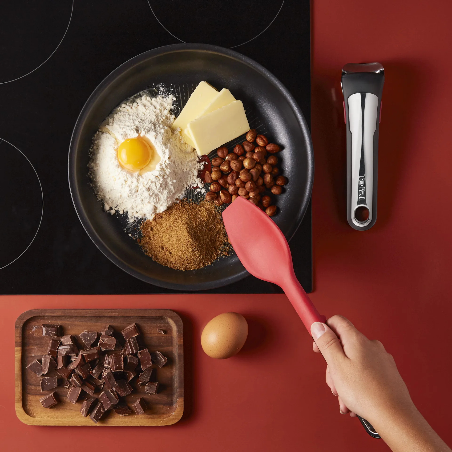 Zestaw patelni i rondli Ingenio Unlimited ON, 5 części Tefal