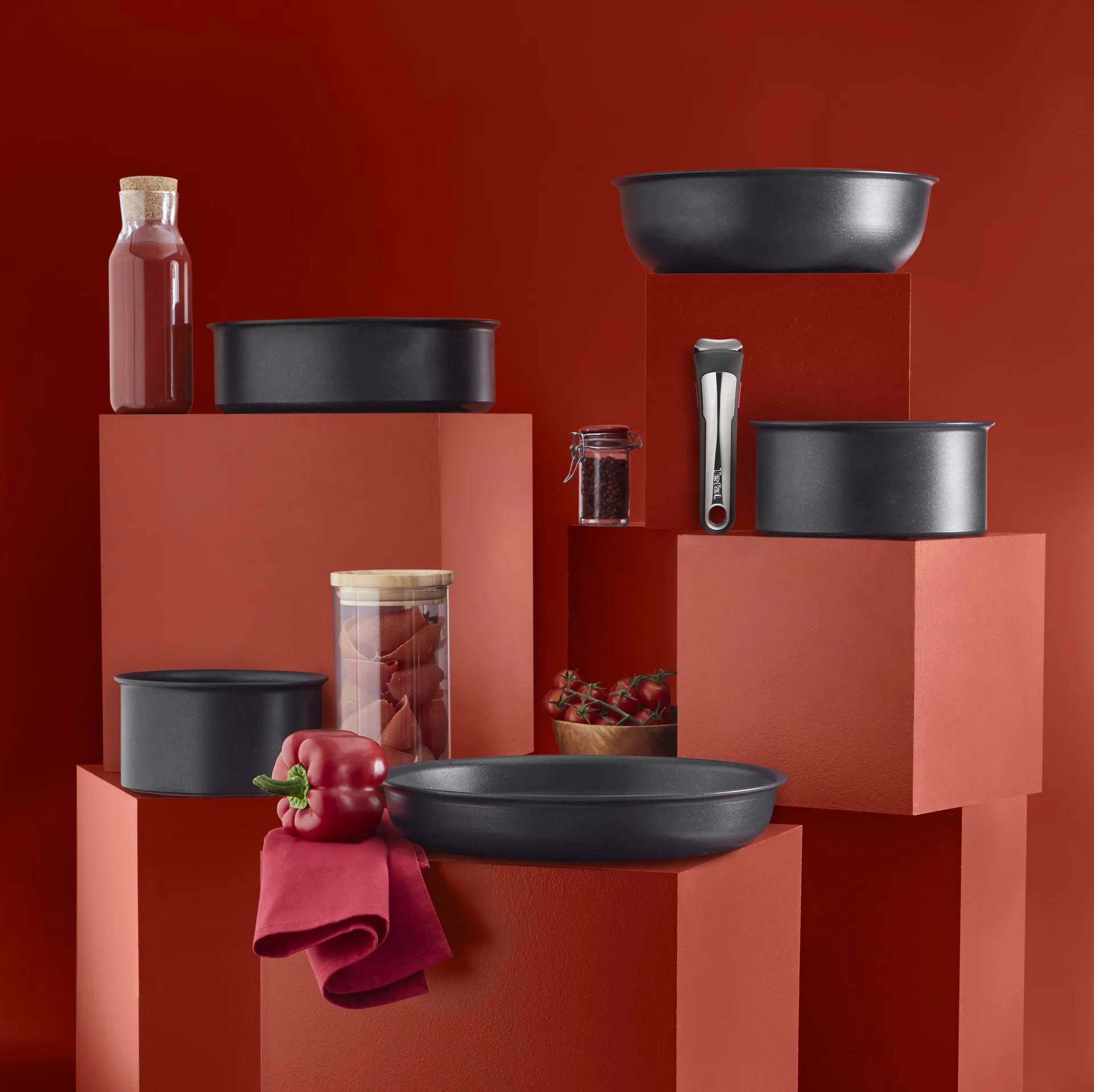 Zestaw patelni Ingenio Unlimited ON, 3 części Tefal