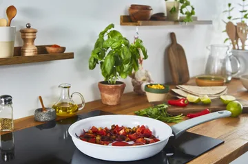 Zestaw patelni Natural chef szary - 2 elementy - Tefal