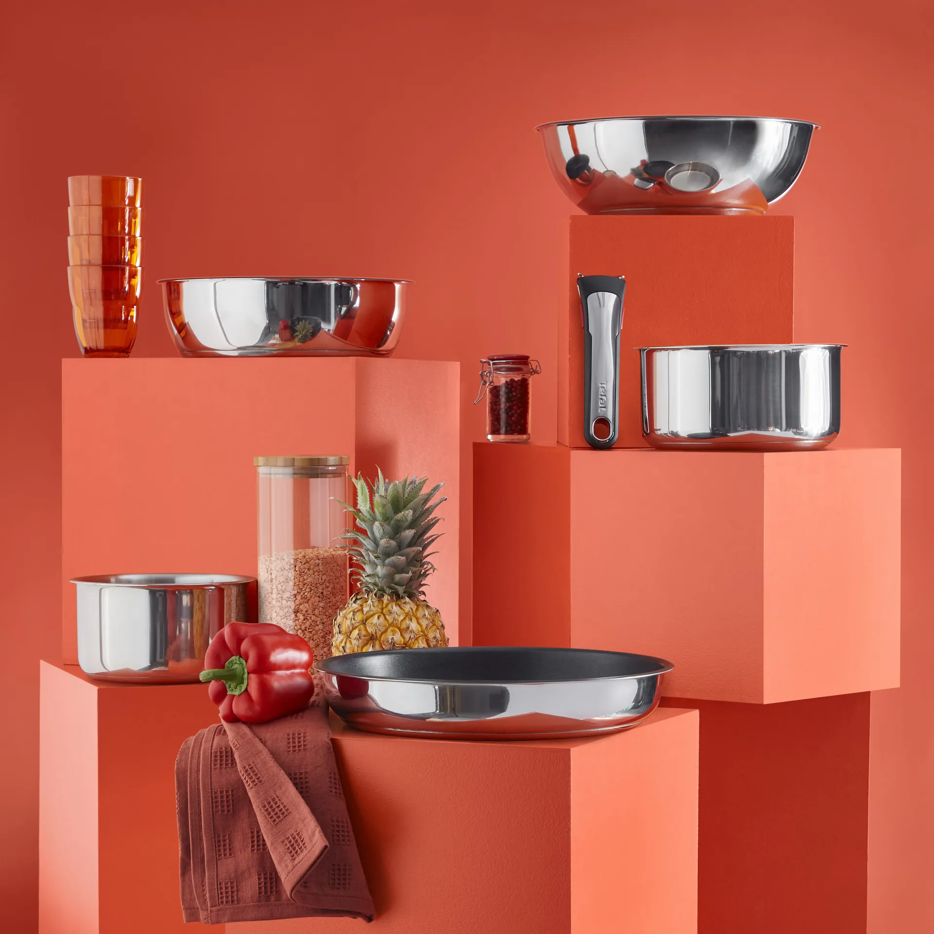 Zestaw rondli Ingenio Preference ON, 3 części Tefal