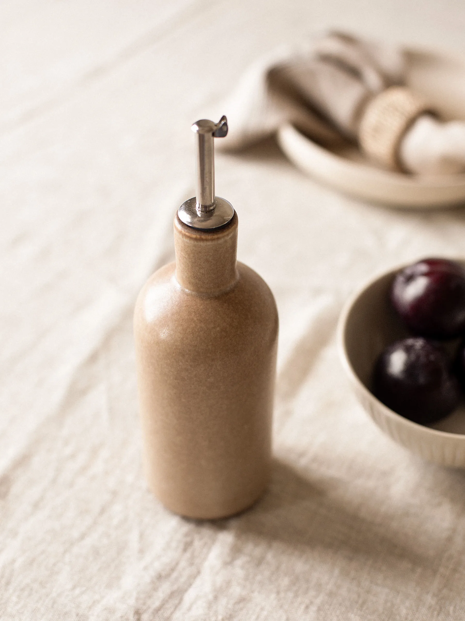 Butelka do oliwy i octu Palermo , Beige, small 50 cl Tell Me More