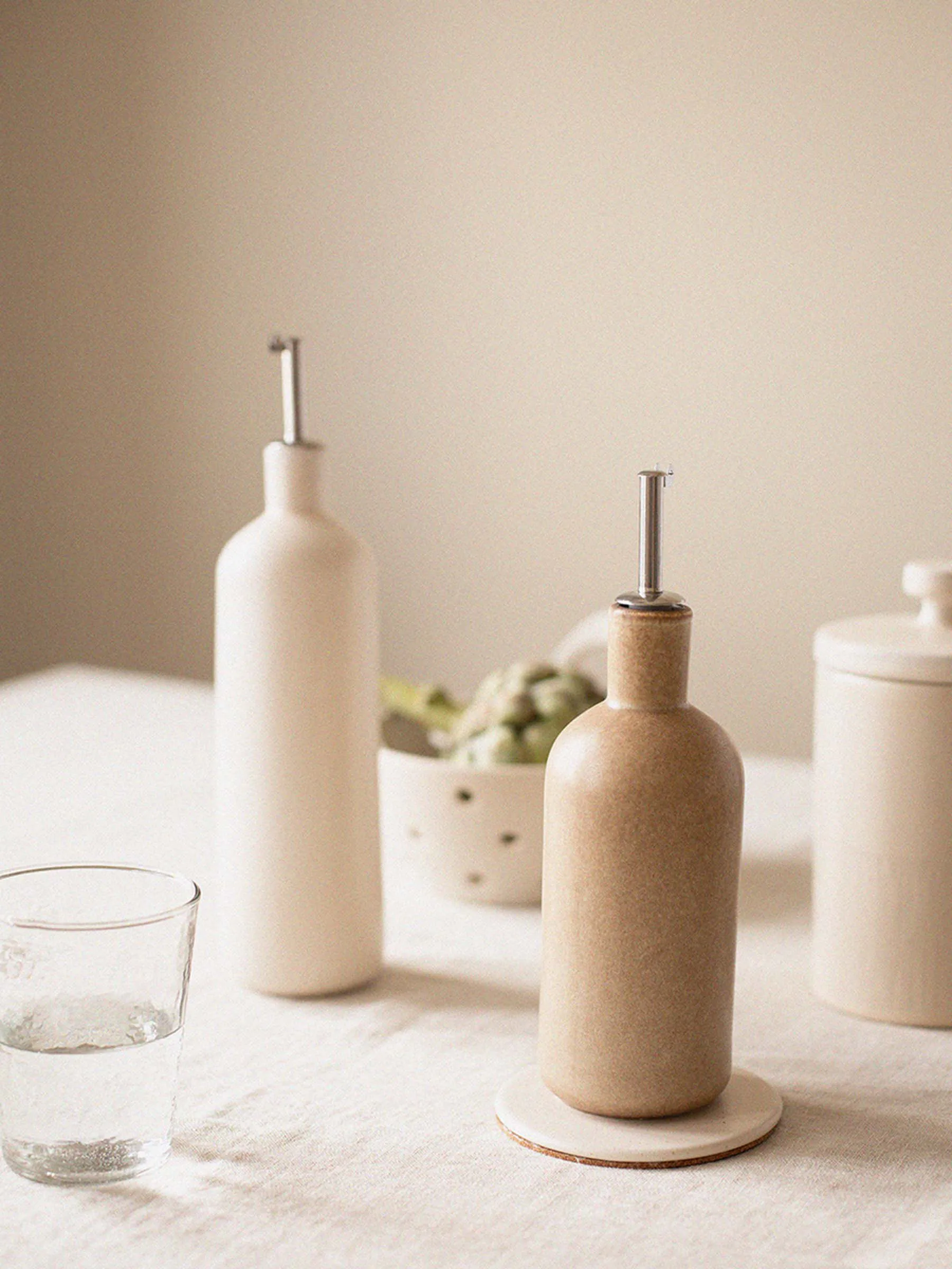 Butelka do oliwy i octu Palermo , Beige, small 50 cl Tell Me More