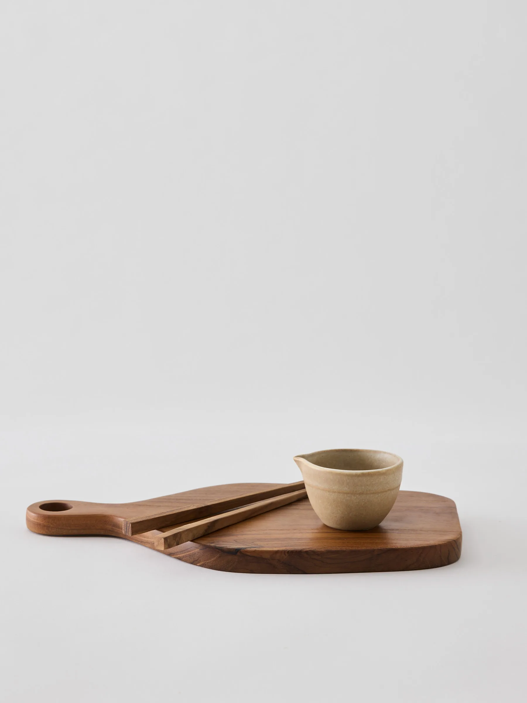 Deska do serwowania Teak, 17,5x30 cm Tell Me More