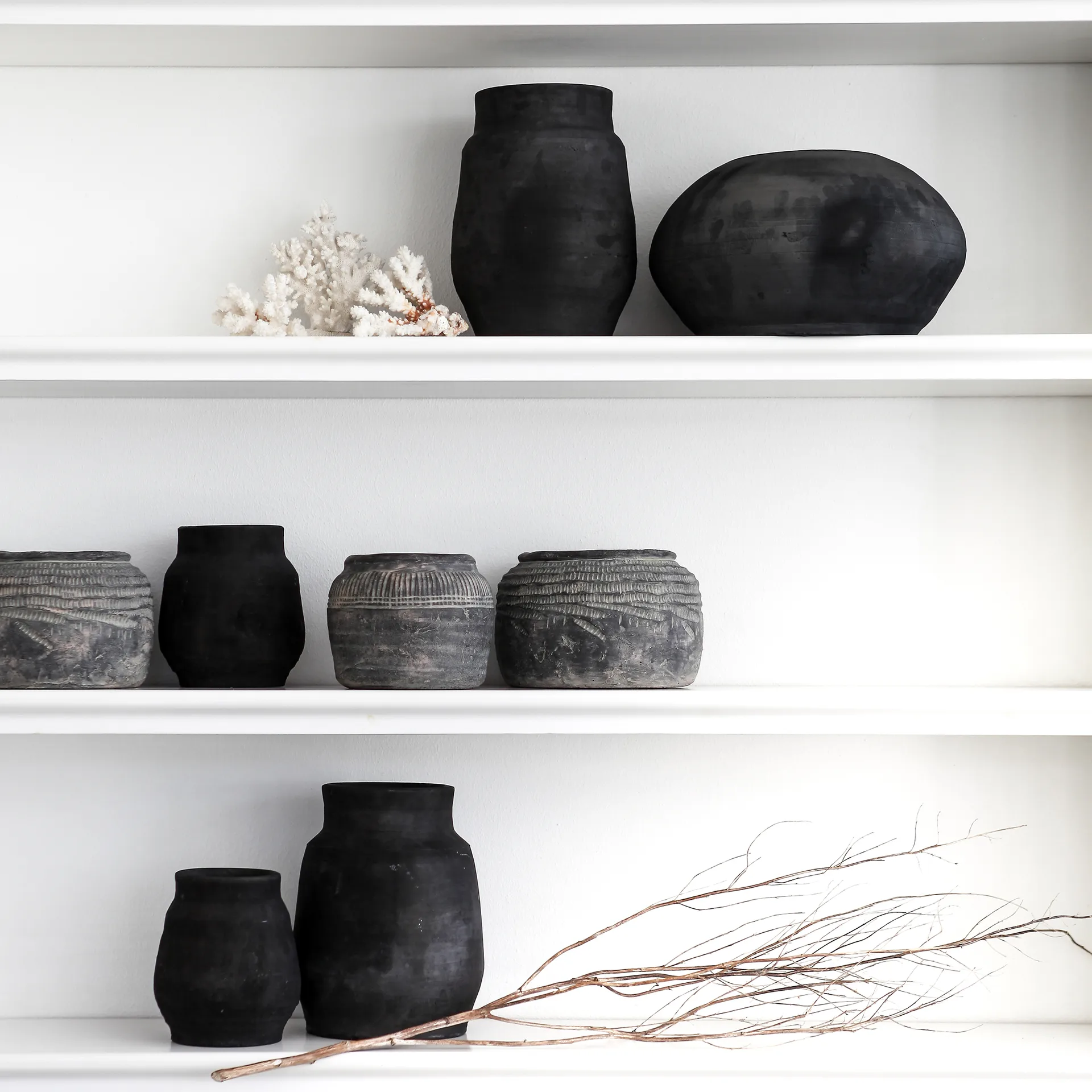 Doniczka Hero S Ø12 cm, Czarny Tell Me More