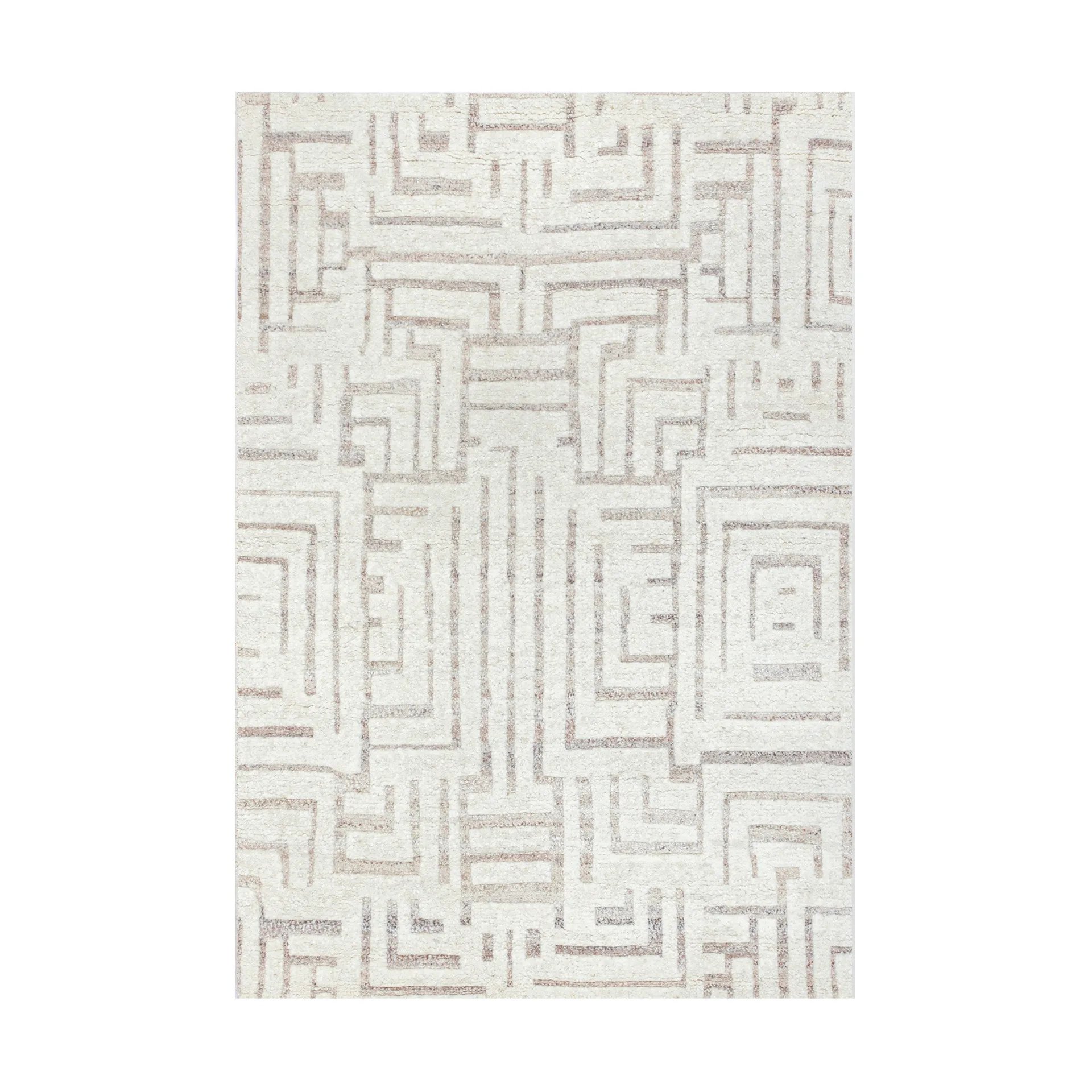 Dywan wełniany Viby, Ivory-brown, 170x240 cm Tell Me More