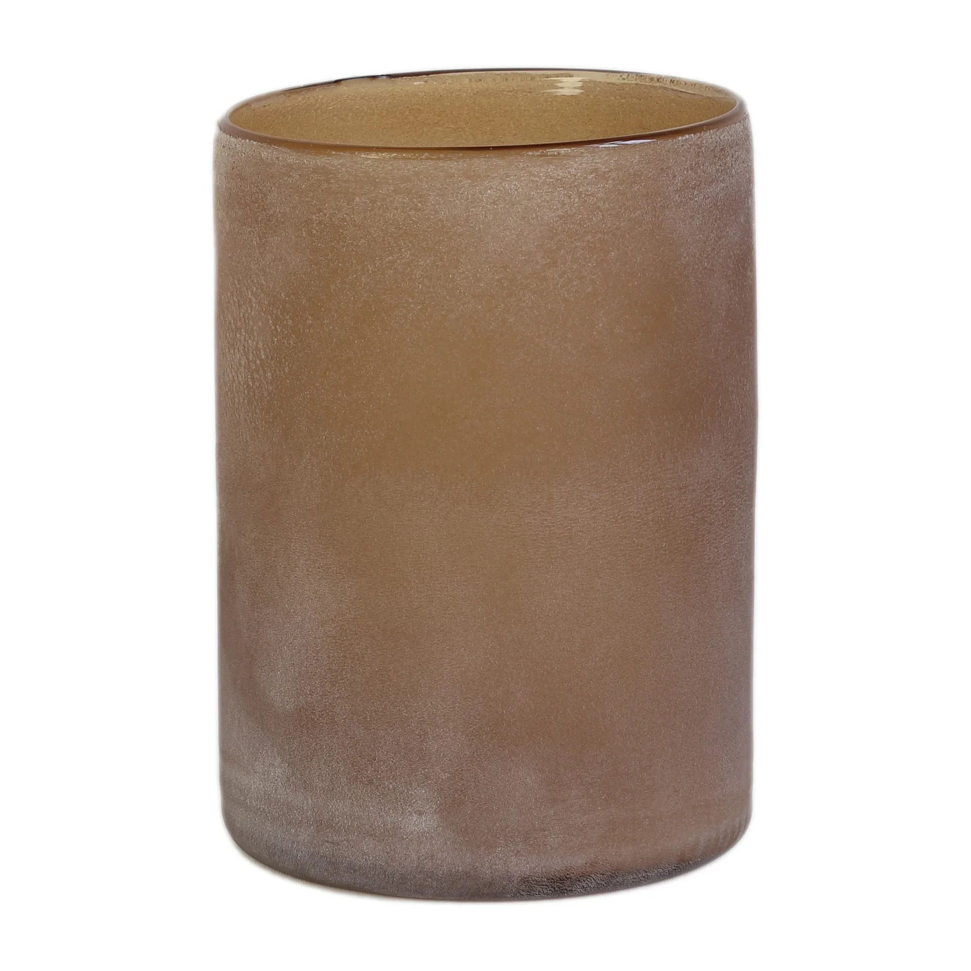 Frost - Lampion na świecę L, Brązowy Tell Me More