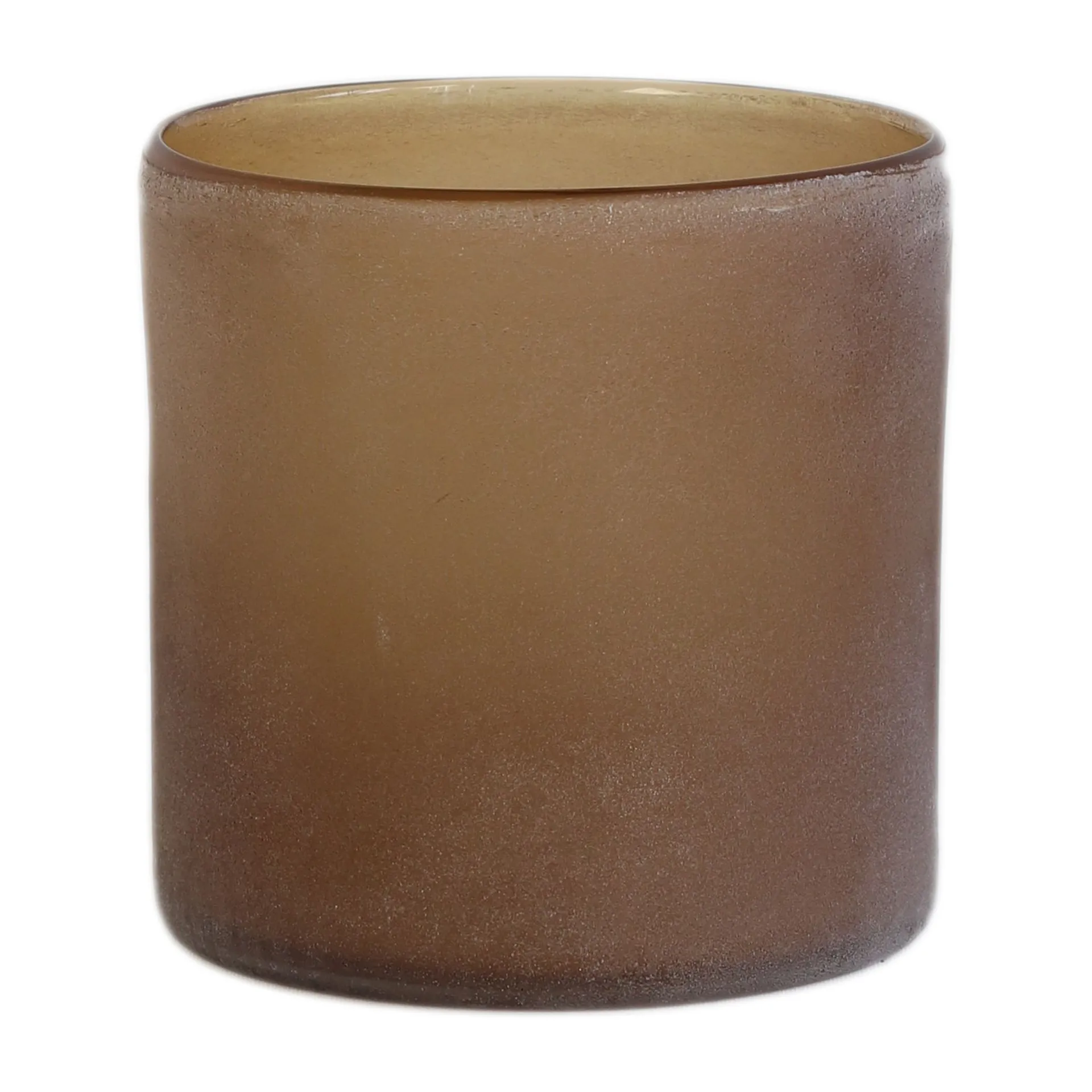 Frost - Lampion na świecę M, Brązowy Tell Me More