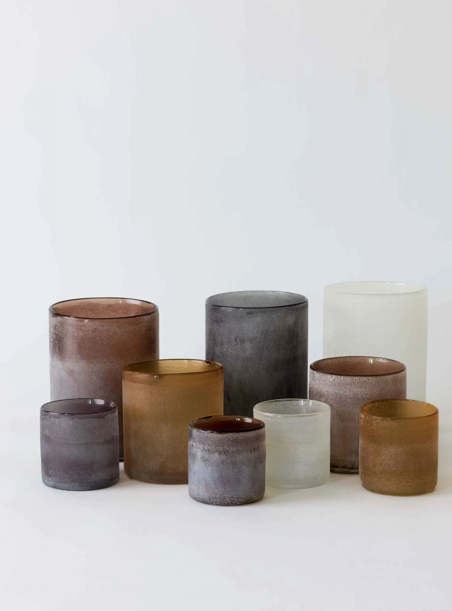 Frost - Lampion na świecę M, Brązowy Tell Me More