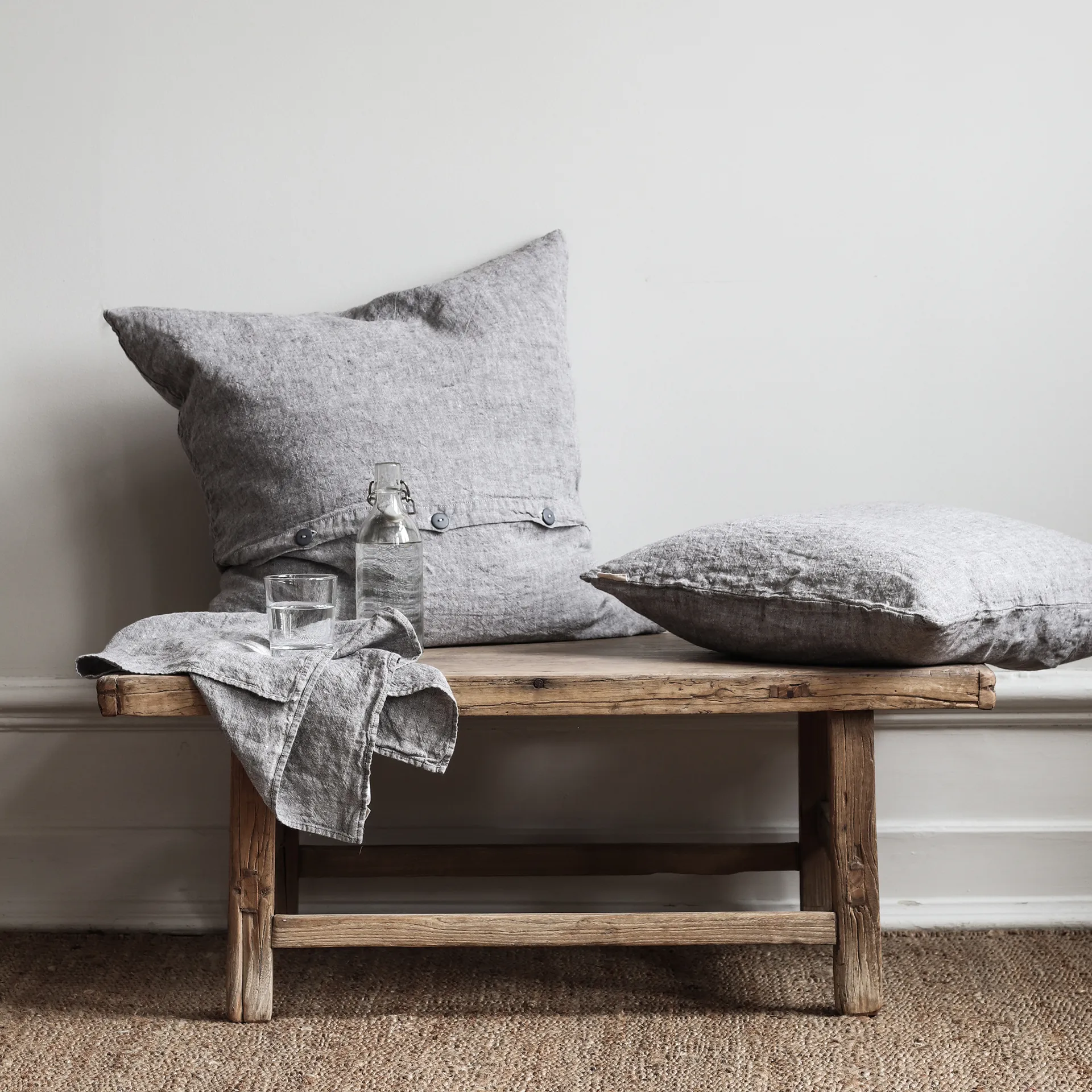 Julian ręcznik kuchenny 57x80 cm, Szary Tell Me More