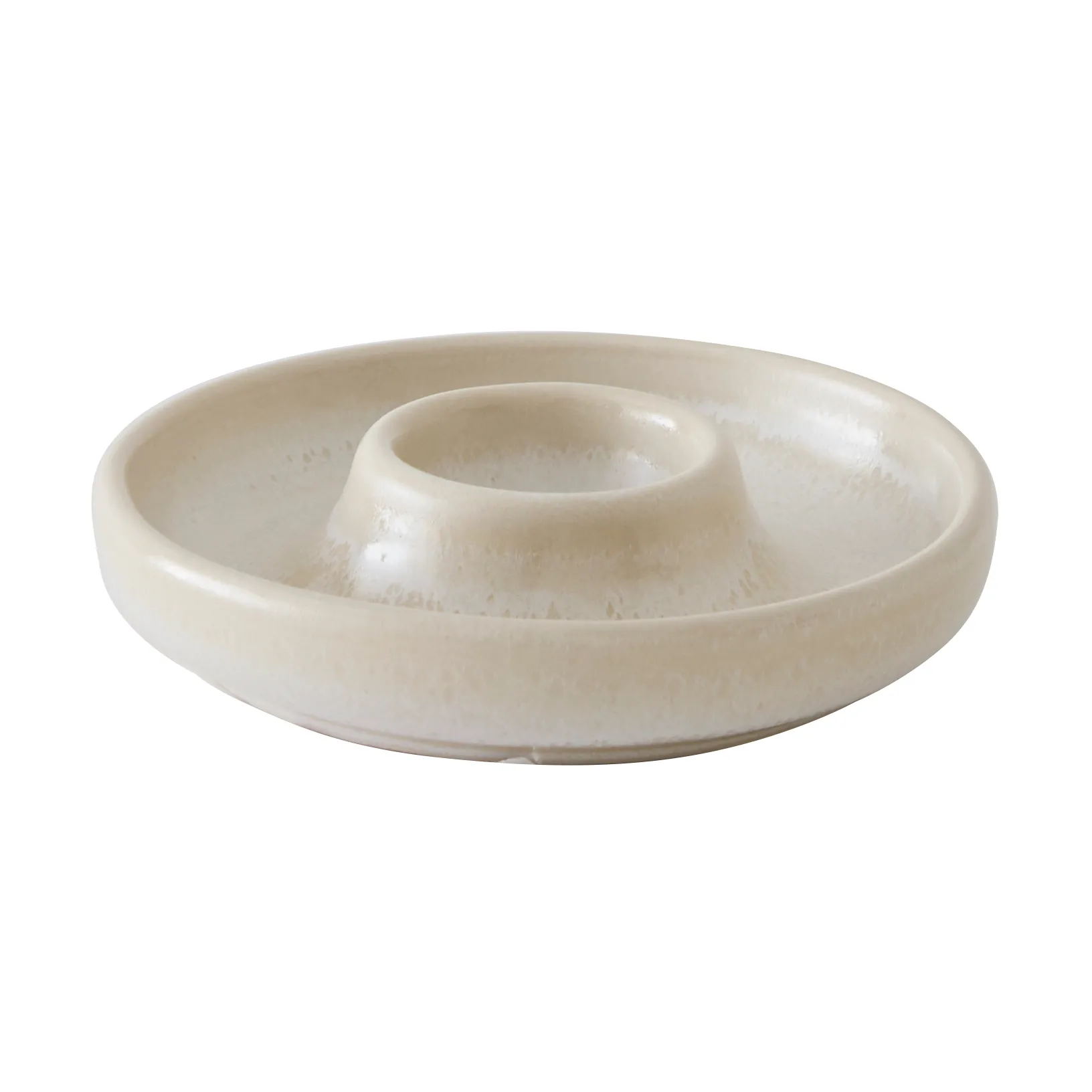 Kieliszek do jajek Granada Ø12 cm, Kremowa biel-beż Tell Me More