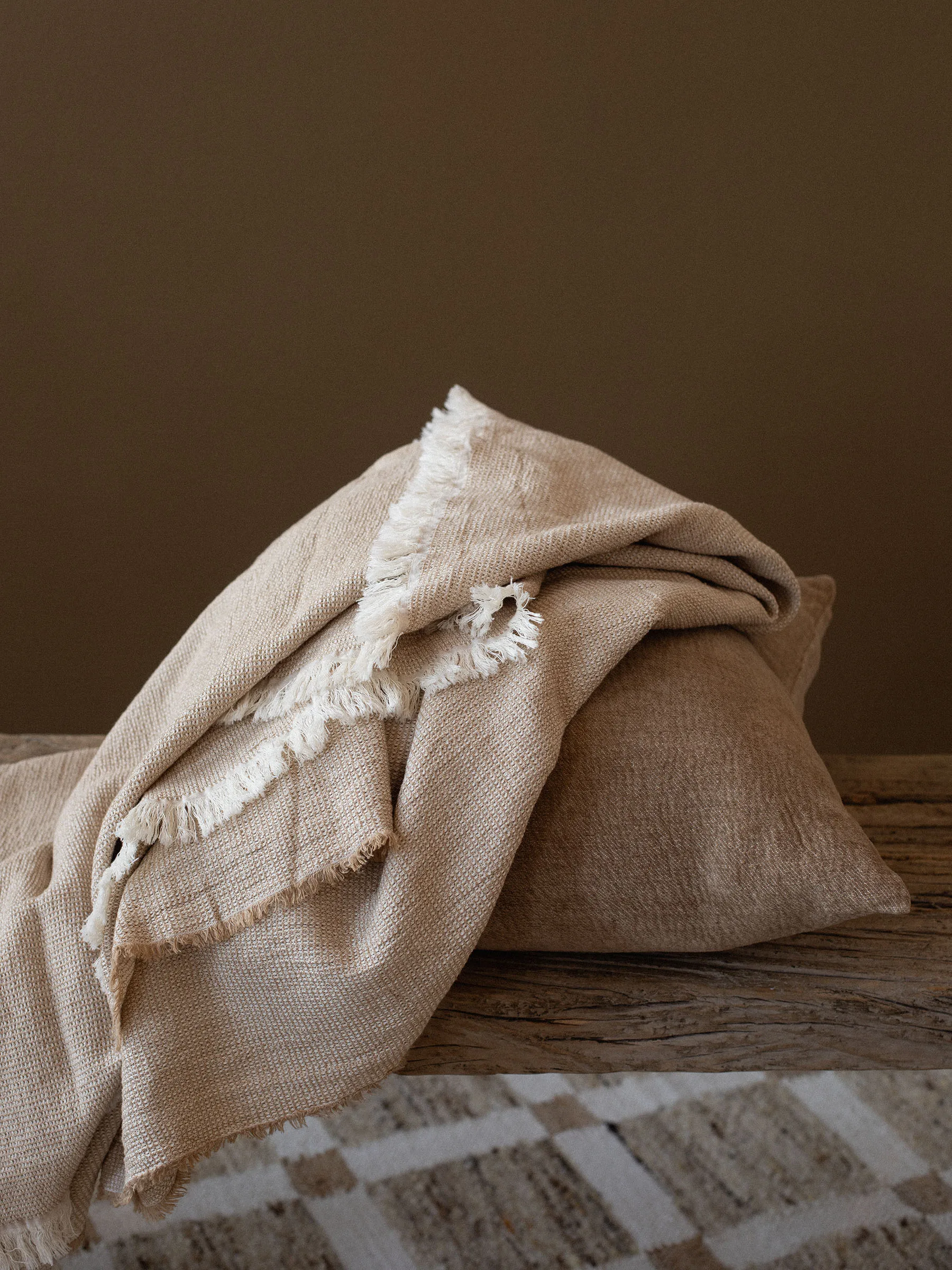 Koc Florian 135x200 cm, Beżowy Tell Me More