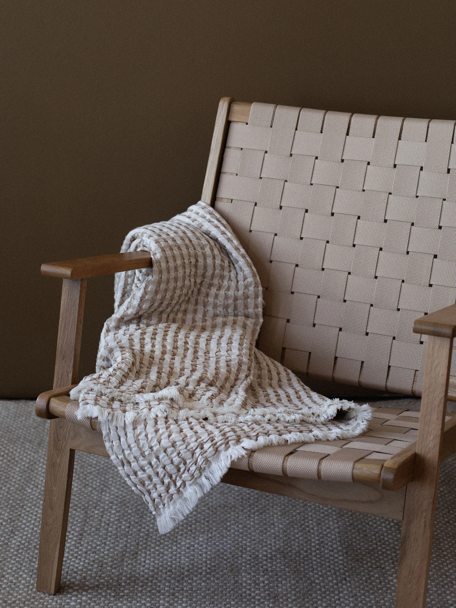 Koc Gilbert 140x200 cm, Beżowy Tell Me More