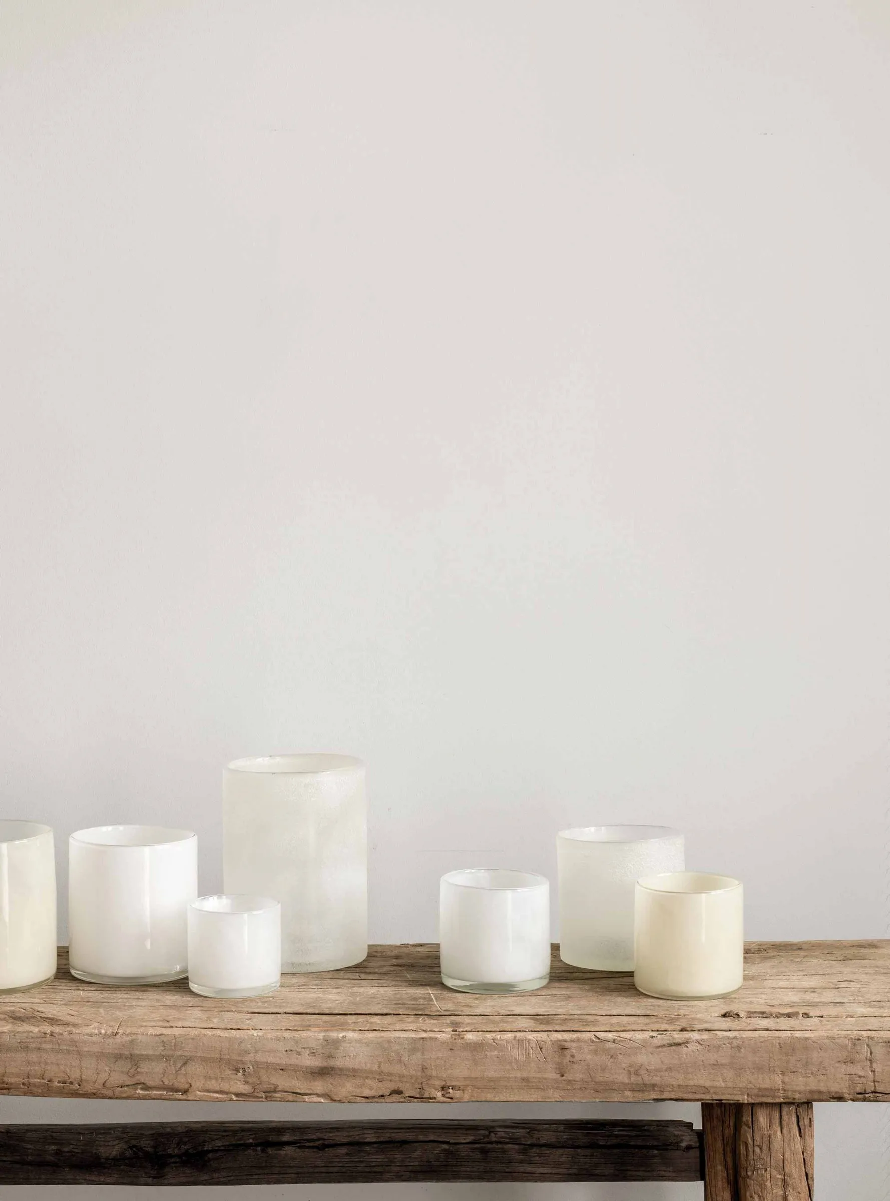 Lampion na świecę Lyric M, Len (biały) Tell Me More