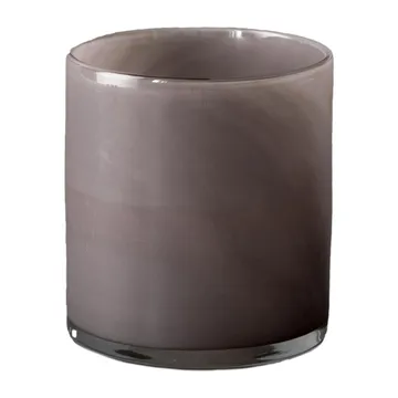 Lampion na świecę Lyric M - Szaro-fioletowy - Tell Me More