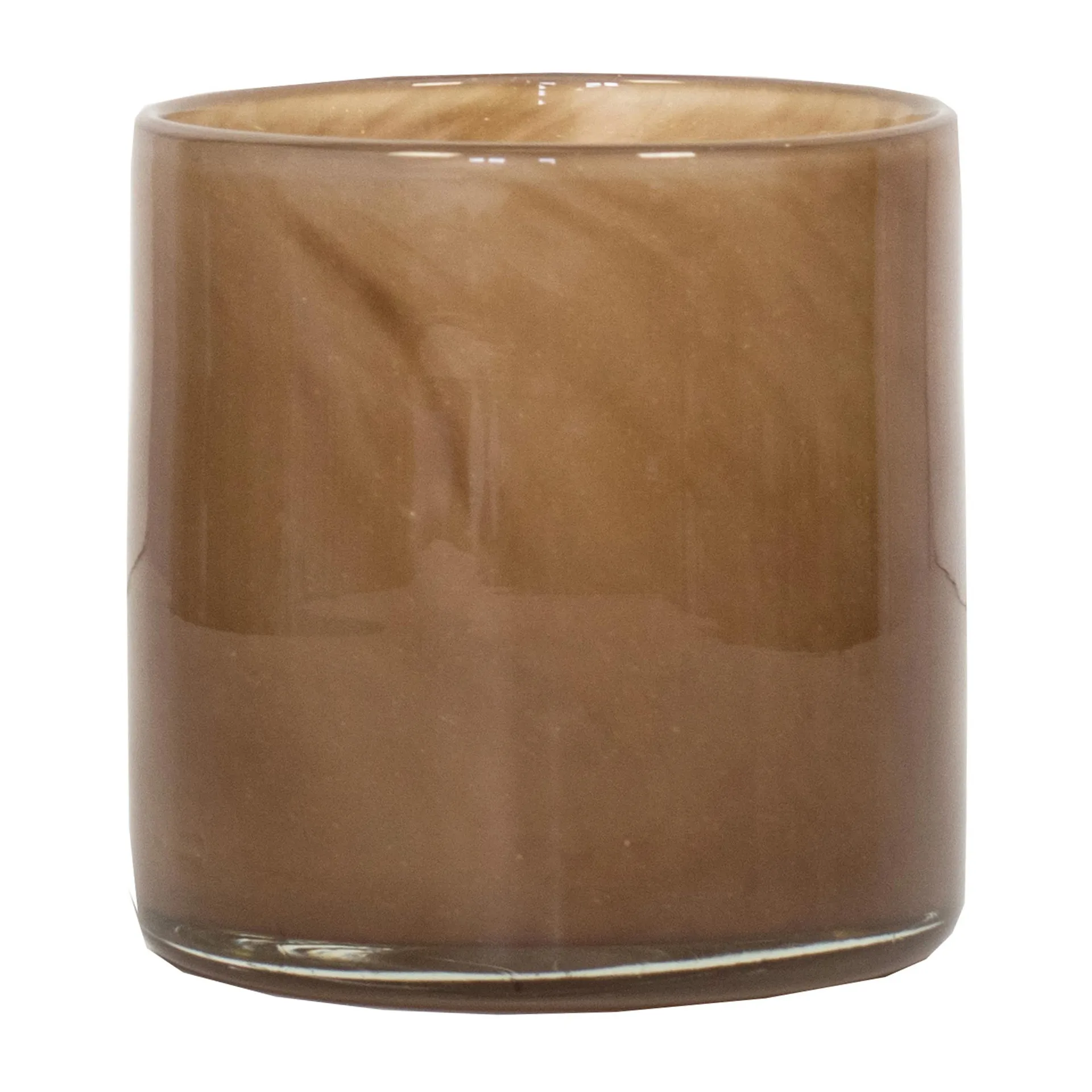 Lampion na świecę Lyric XS, Brązowy Tell Me More