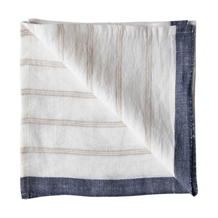 Lniana serwetka Maya 50x50 cm - Natural Stripe - Tell Me More