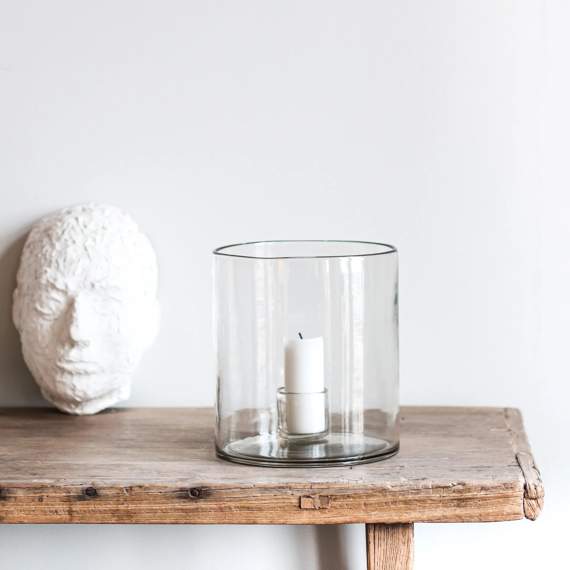Luna świecznik Ø20 cm, Przezroczysty Tell Me More