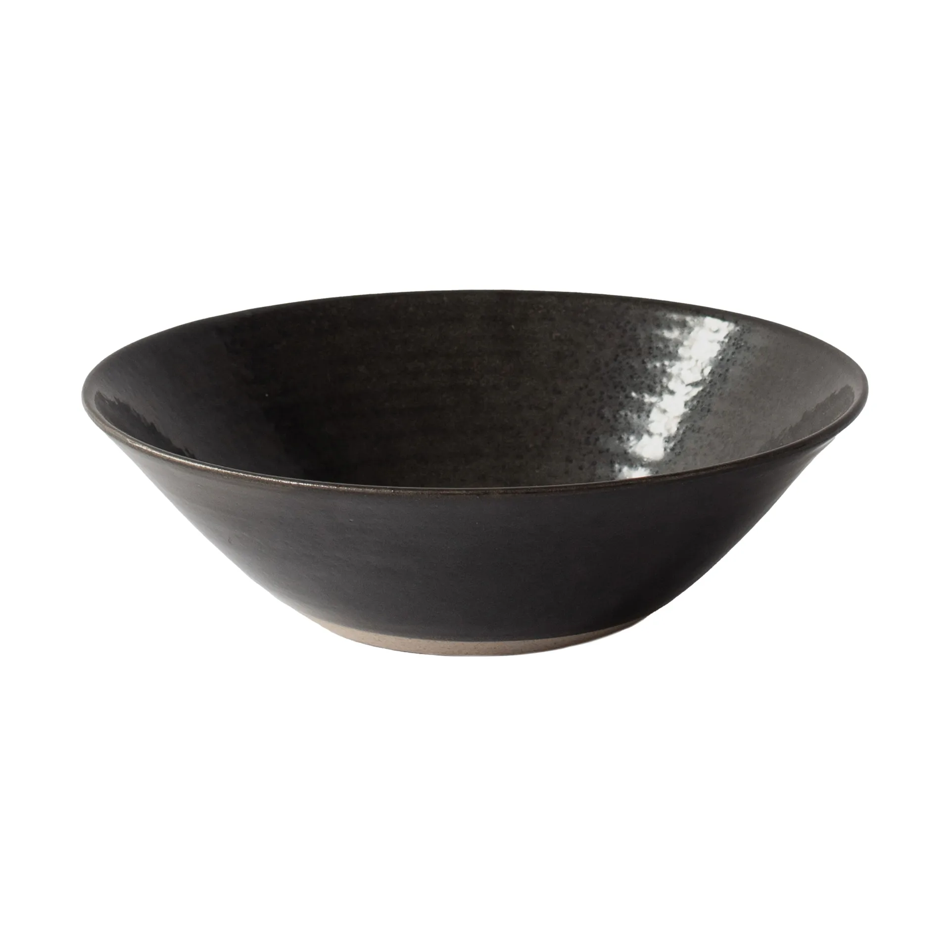 Miska do serwowania Fenix Medium Ø23,5 cm, Brązowo-czarna Tell Me More