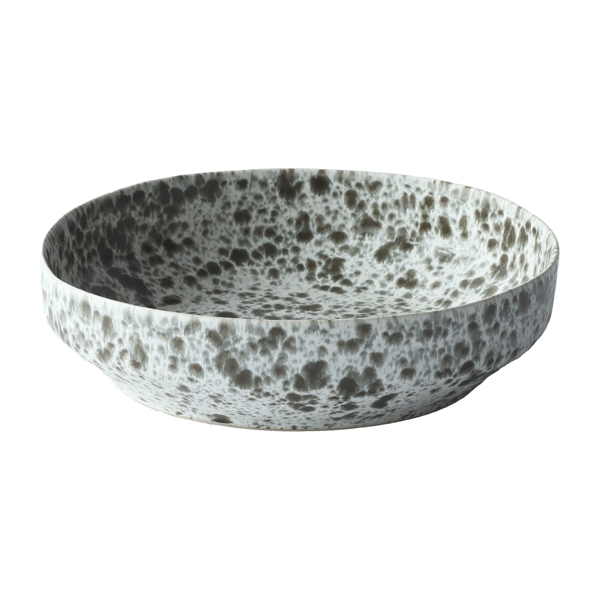 Miska do serwowania Rivoli Ø22,5 cm, Green splatter Tell Me More