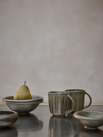 Miska Elba - Green brown, Ø18 cm - Tell Me More